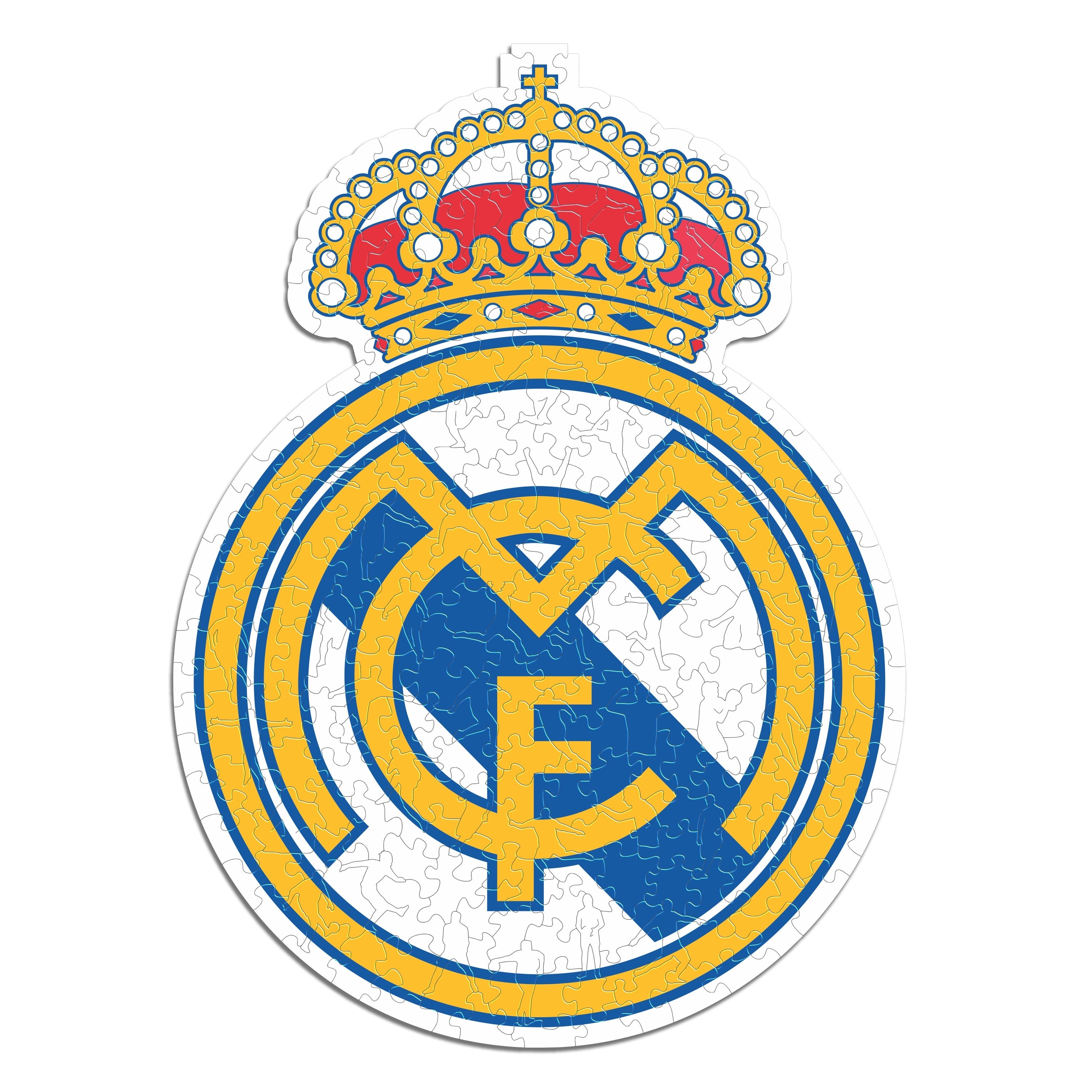 Iconic Puzzles Puzzle Real Madrid CF Logo – 270 Teile – 30,0 × 41,0 cm – ab 10 J.