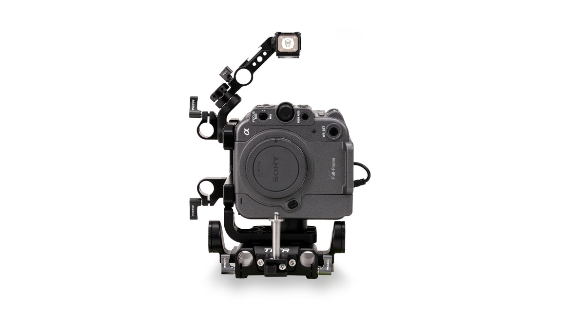 Tilta ES-T20-C-V Vertikal-Halterung – für Sony FX6 – Aluminium, Schwarz – 482,6 × 368,3 × 190,5 mm
