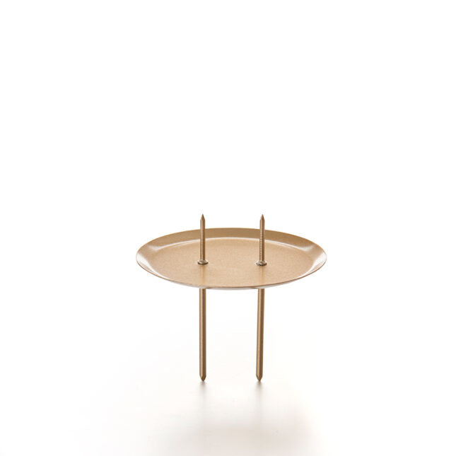 Balthasar Kerzenständer – Metall, Gold – Ø 7,5 cm – 4-teilig