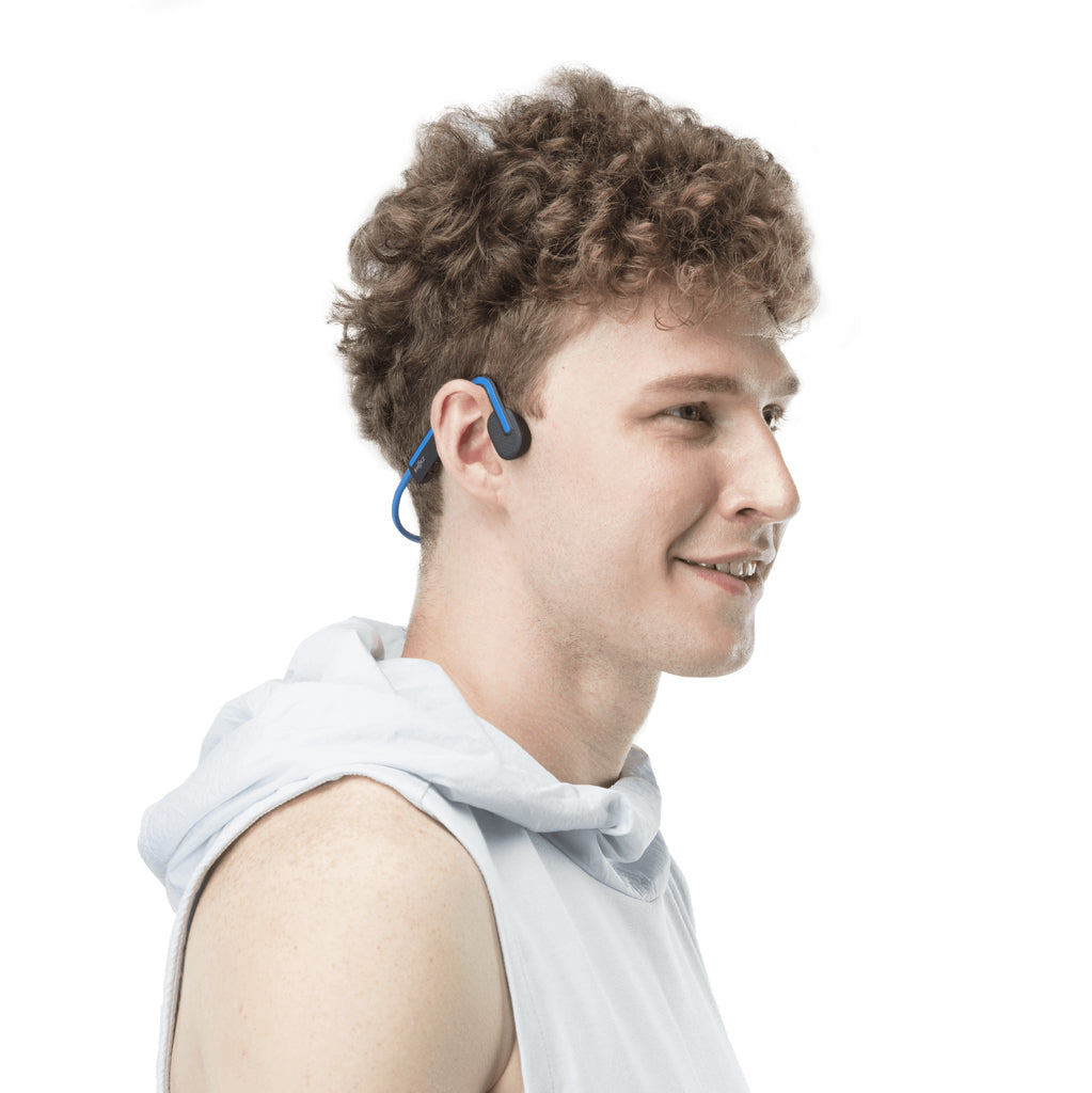 SHOKZ OpenMove On-Ear Kopfhörer – Ohrbügel, Stereo, BT, Blau, BT 5.1