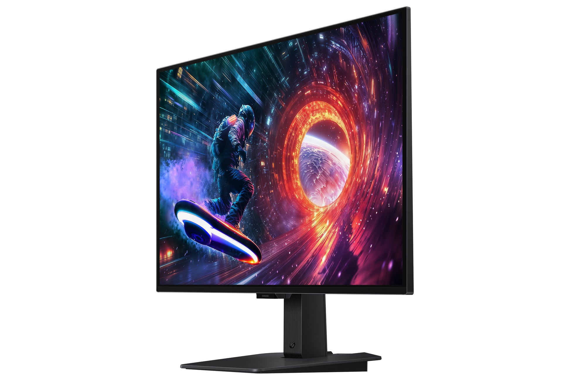 Samsung G50F – Monitor, 27", 2560 × 1440 (WQHD), OLED, 180 Hz, 200 cd/m², VESA 100 × 100, Schwarz