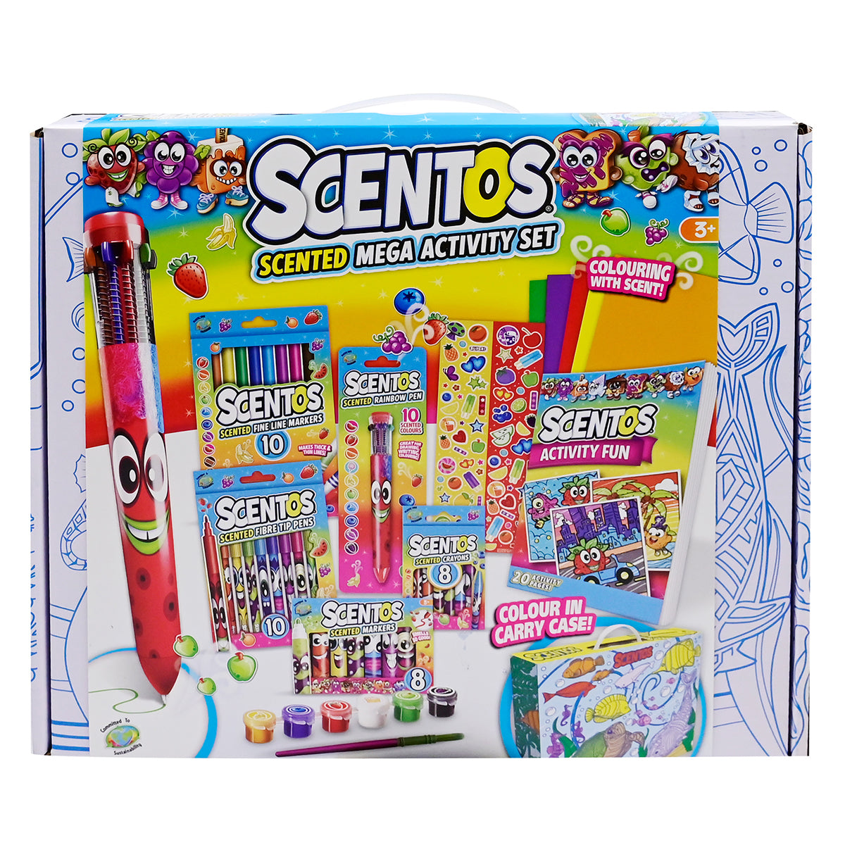 Sombo SCENTOS – Bastelset – Mehrfarbig, Kunststoff – ab 3 Jahren