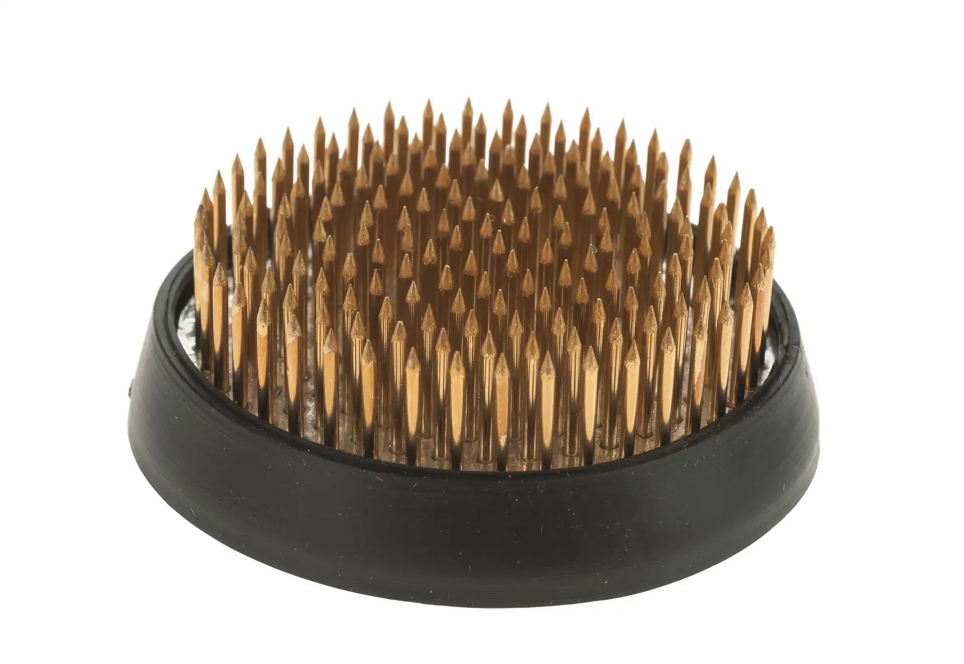 Opiflor Steckigel (Kenzan), schwarz/gold, Ø 6 cm