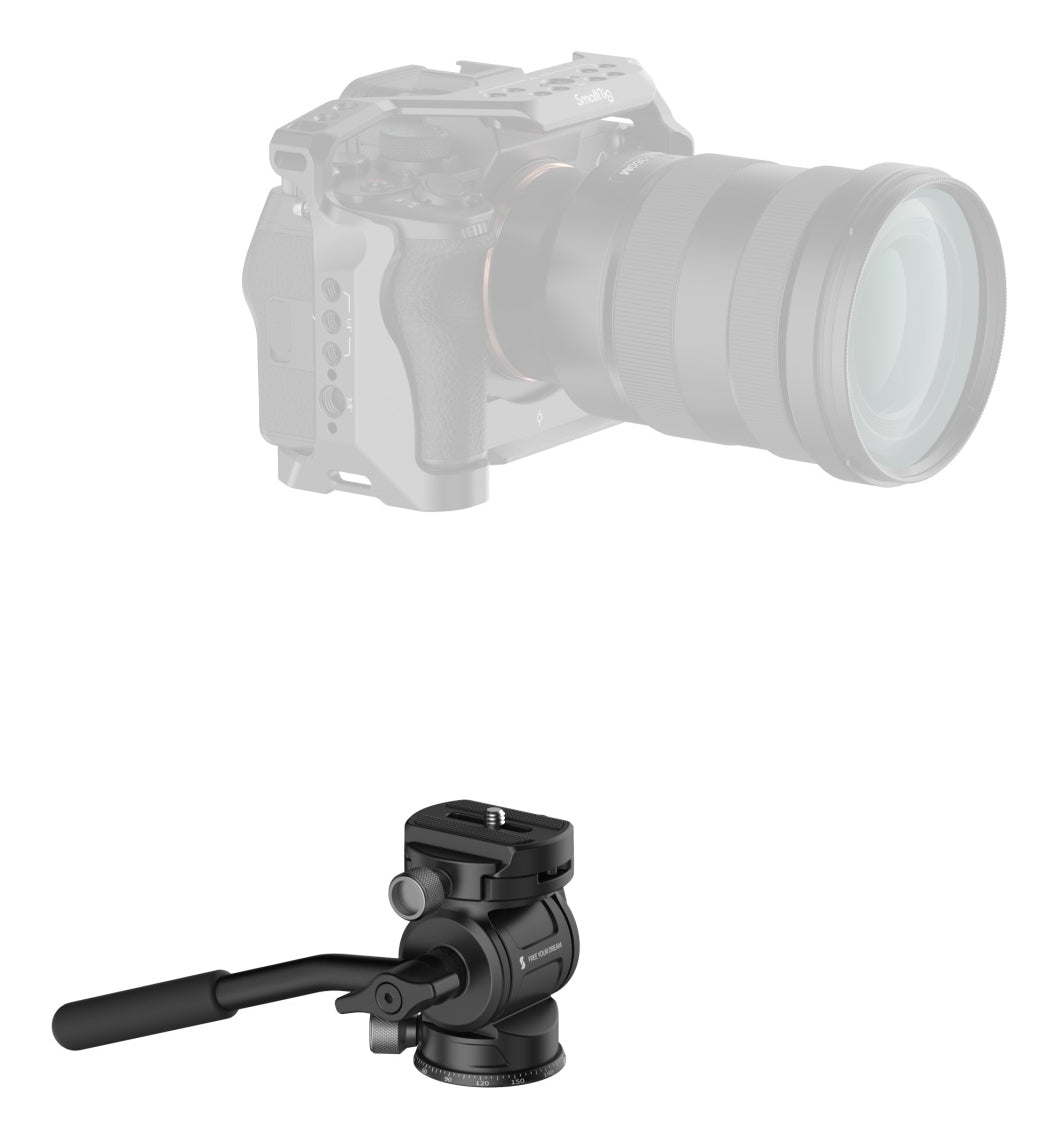 SmallRig CT150 Video-Stativ – bis 157 cm, Traglast 3 kg, 1/4" Gewinde