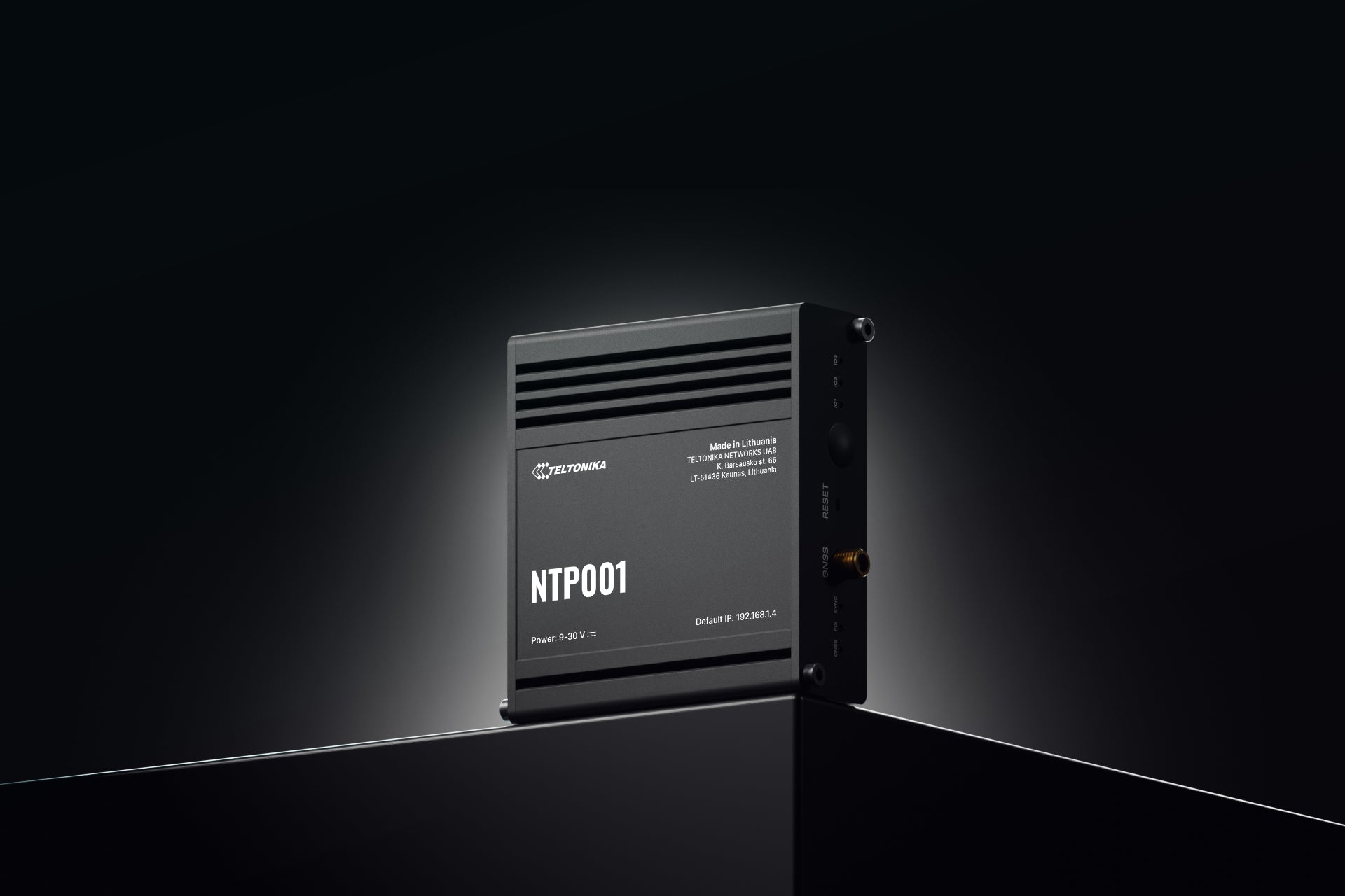 Teltonika Networks NTP001 – NTP-Server – 1×RJ45, Wandmontage