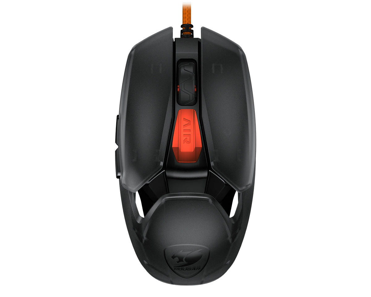COUGAR Gaming AirBlader Tournament – Gaming-Maus – Kabelgebunden (USB‑A), 20000 DPI, Rechts, Schwarz