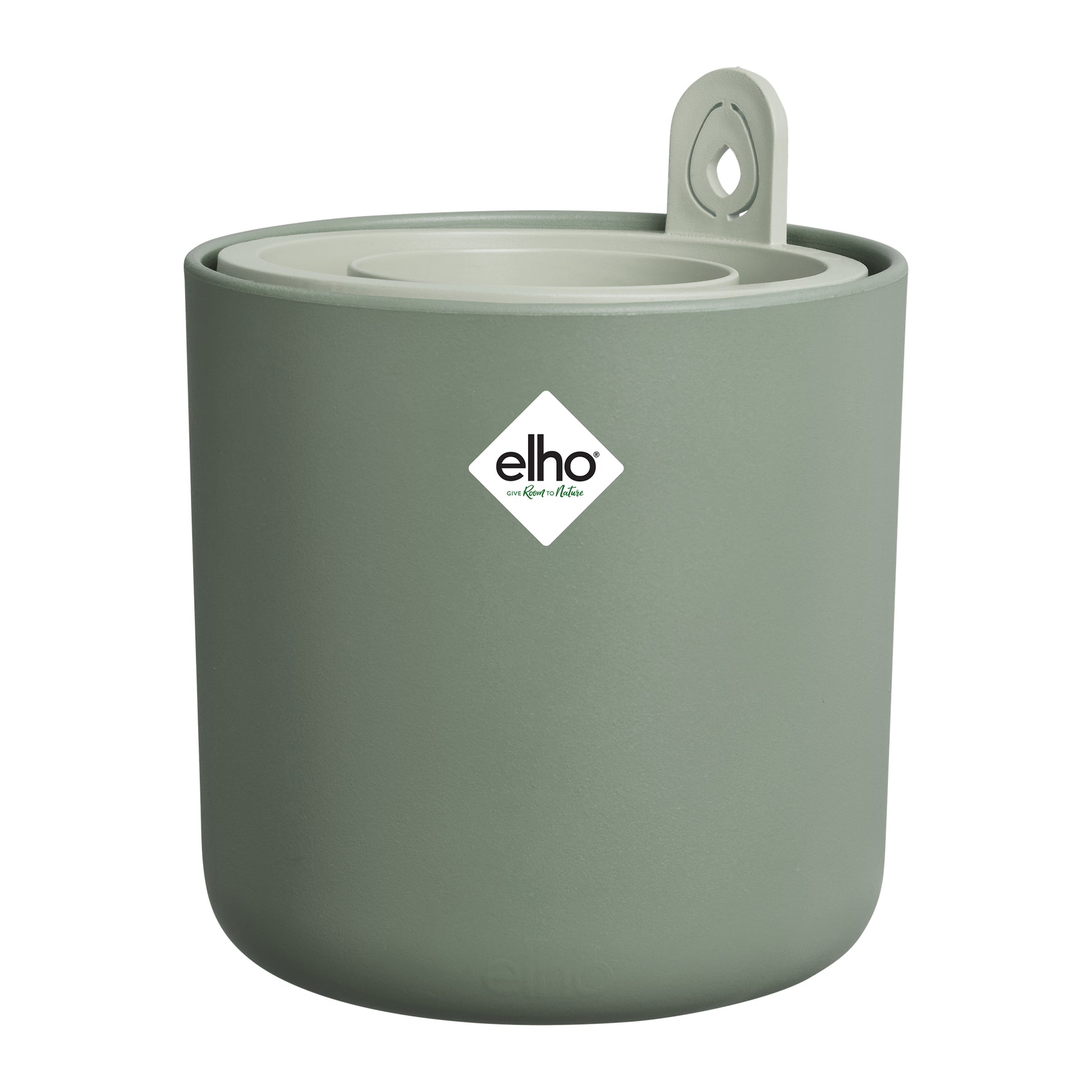elho Pflanztopf – Ø 120 cm, 1000 ml – Kunststoff, Grün