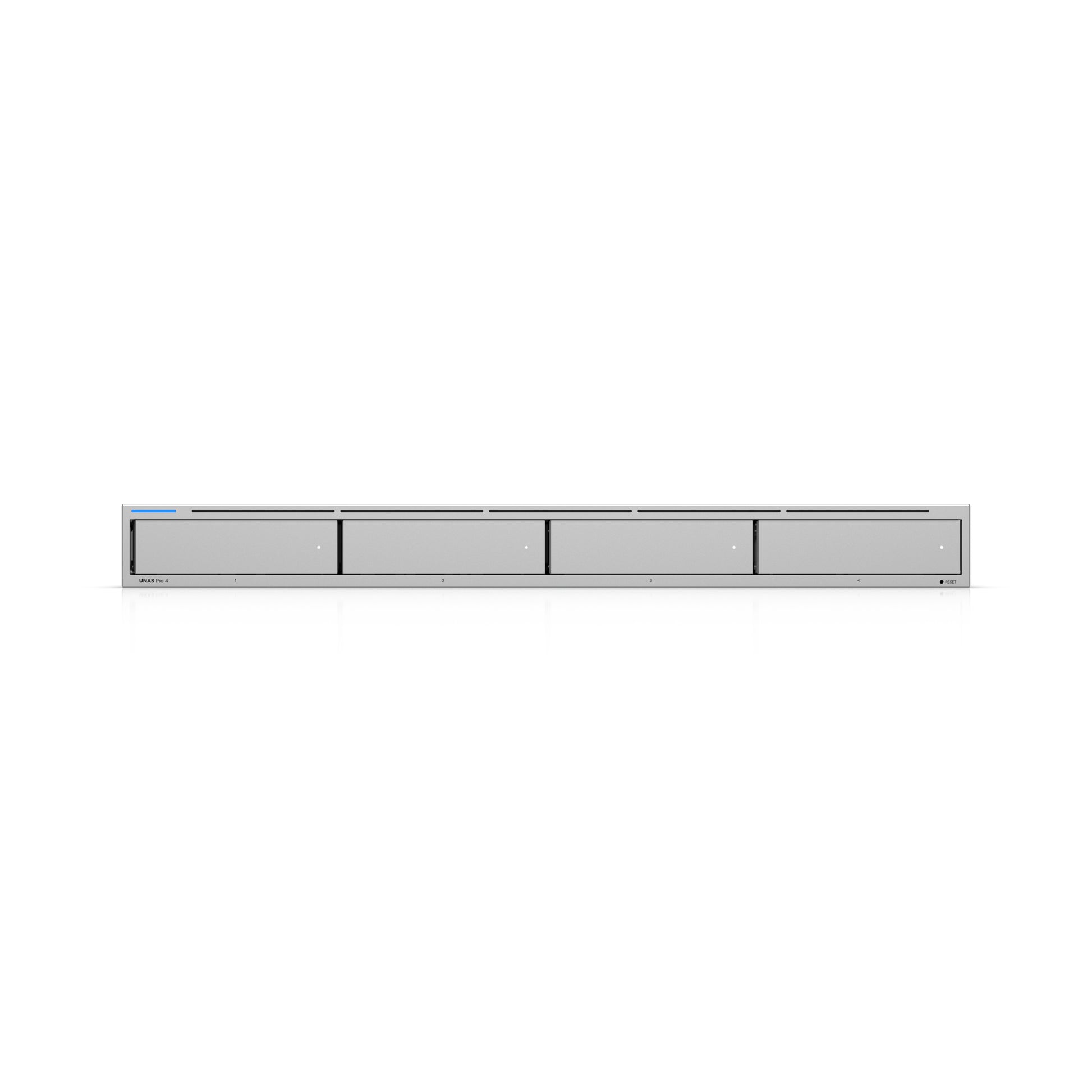 Ubiquiti 1U Rack-Mount NAS mit (4) – 6-Bay Rack 1U NAS – ARM Cortex-A57, 16 GB RAM, 1GbE, für 2,5"/3,5" HDD/S