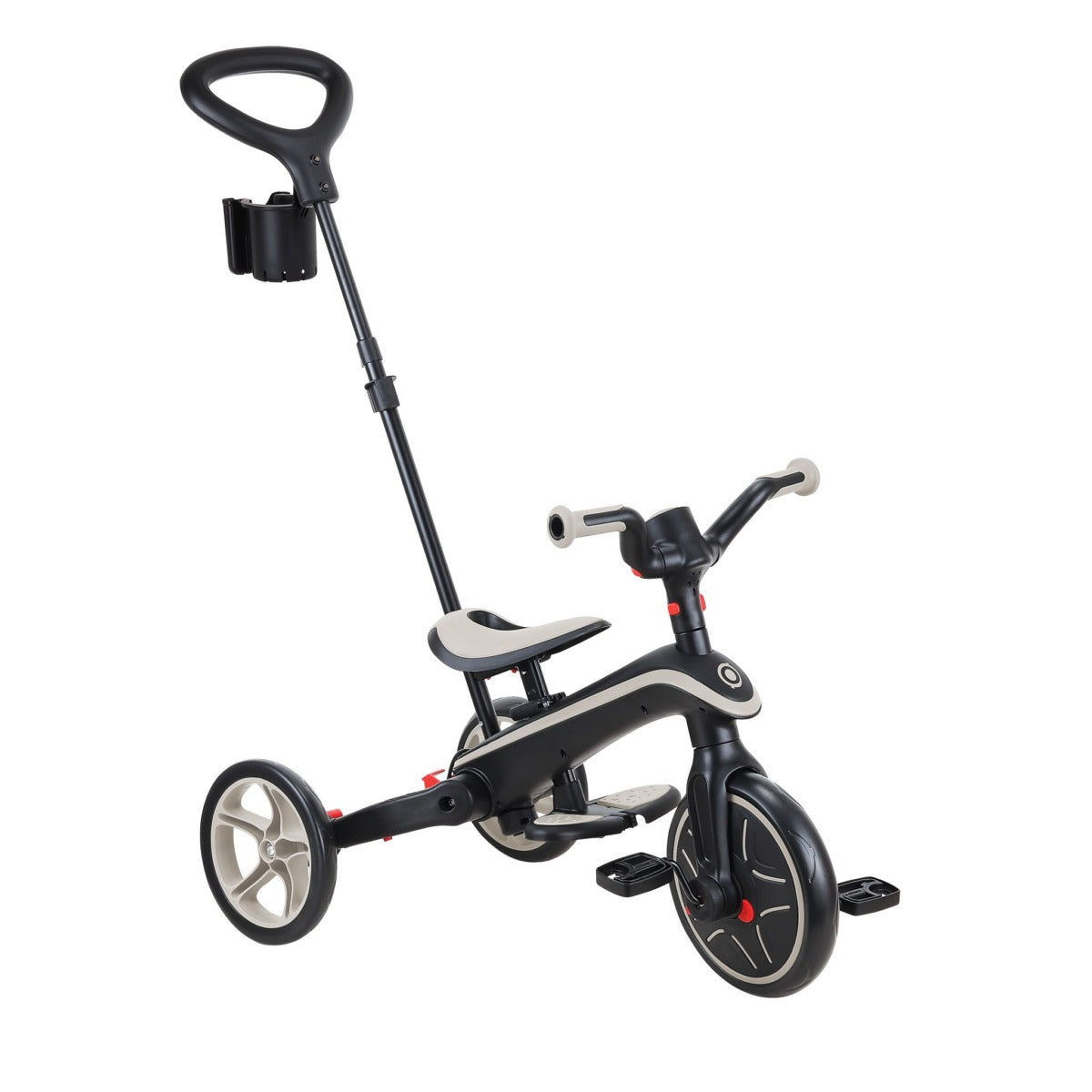 Globber Trike Explorer 4-in-1 Aufsitzlaufrad – faltbar, Pedal-Freilauf, Sonnendach – ab 10 Monaten – Plastik