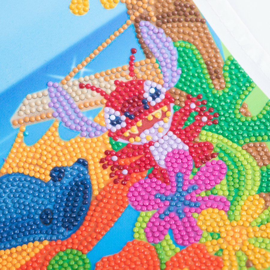 CRAFT Buddy Diamond Painting Set – 35 × 45 cm – 7-teilig – ab 8 Jahren