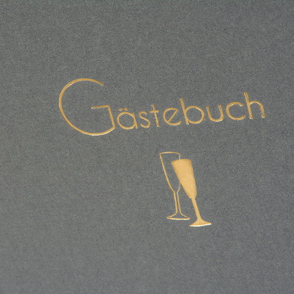 Goldbuch Gästebuch Cheers Champagner – 176 Seiten – 230 × 250 mm