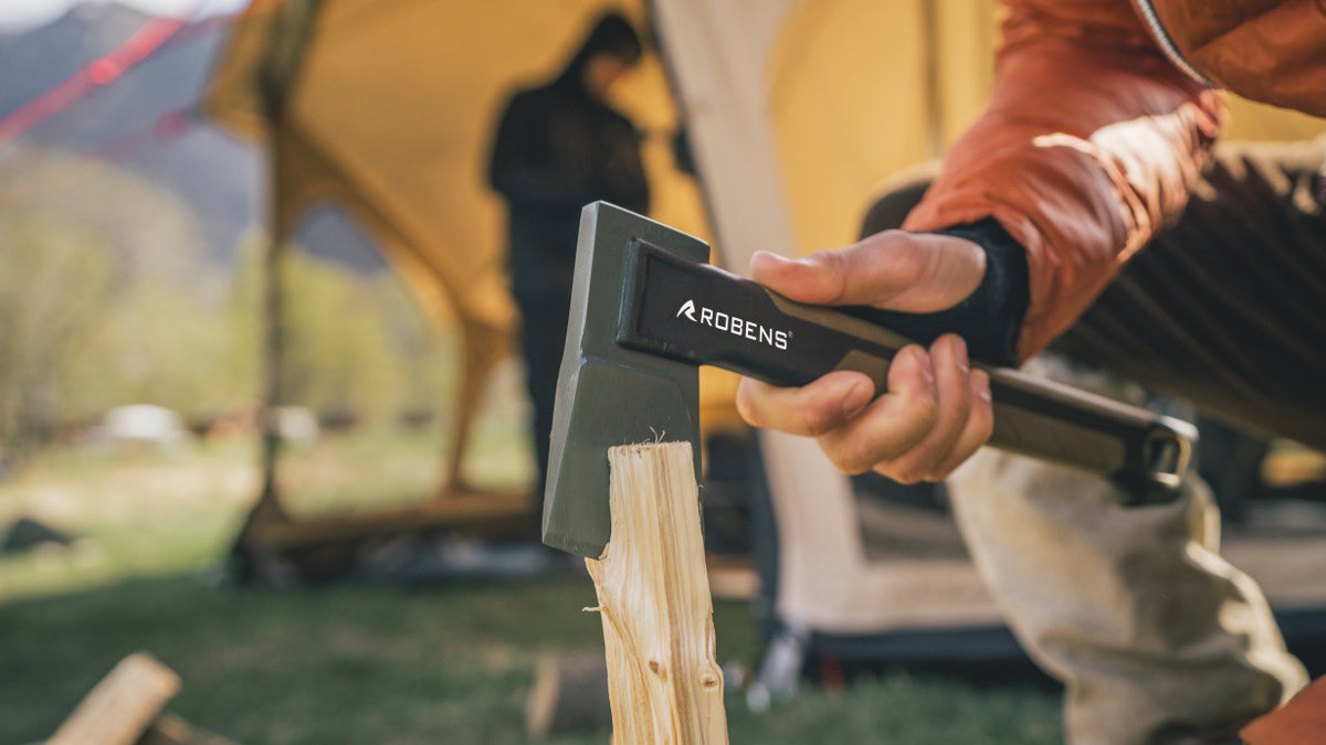 Robens Dixie Axe 14 Axt – Länge 360 mm, Klingenlänge 120 mm, 0,65 kg