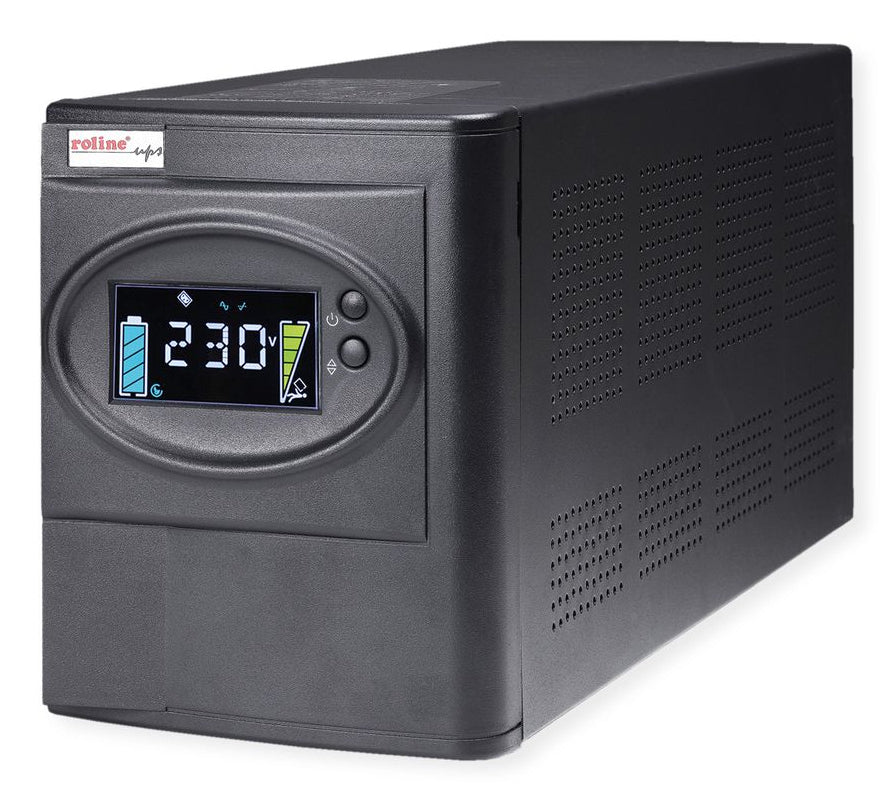 ROLINE LineSecure III 3000 USV 3 kVA/2400 W Line-Interaktiv – Tower – C13×8, Eingang IEC C20 – reiner Sinus