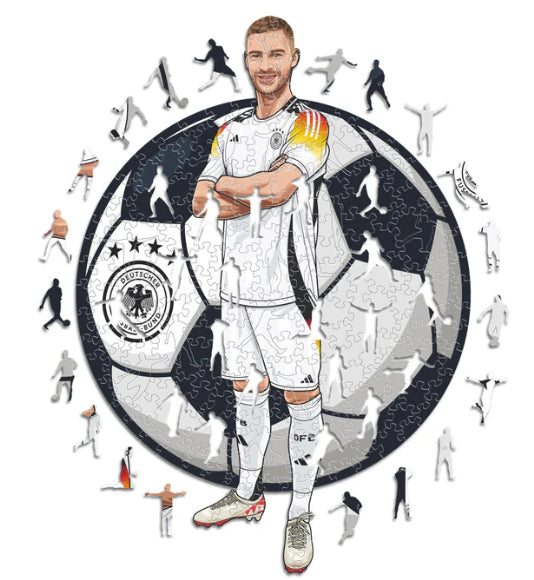 Iconic Puzzles Joshua Kimmich (DE Nationalmannschaft) – Logikspiel, 1 Spieler, ab 10 J., DE