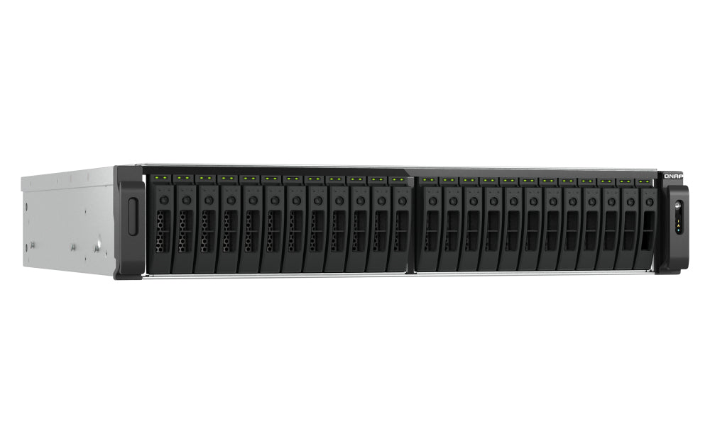 QNAP TS-H3077AFU-R5-32G Speichergerät – 32 GB, 2U 30×2,5", UDIMM DDR5 Non-ECC, RPS