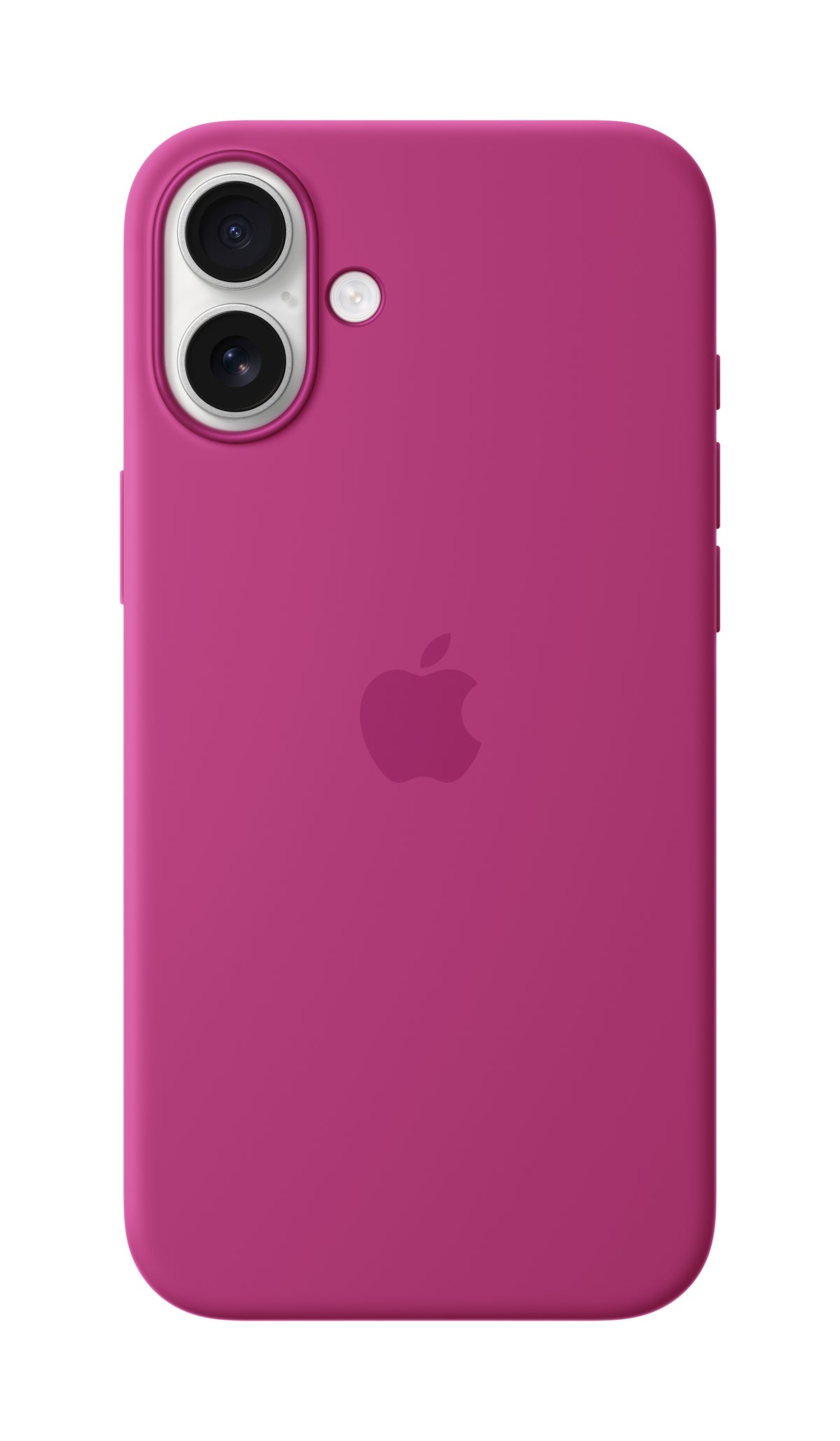 Apple Backcover – für Apple iPhone 16 Plus, MagSafe, Mikrofaser+Silikon, Fuchsia
