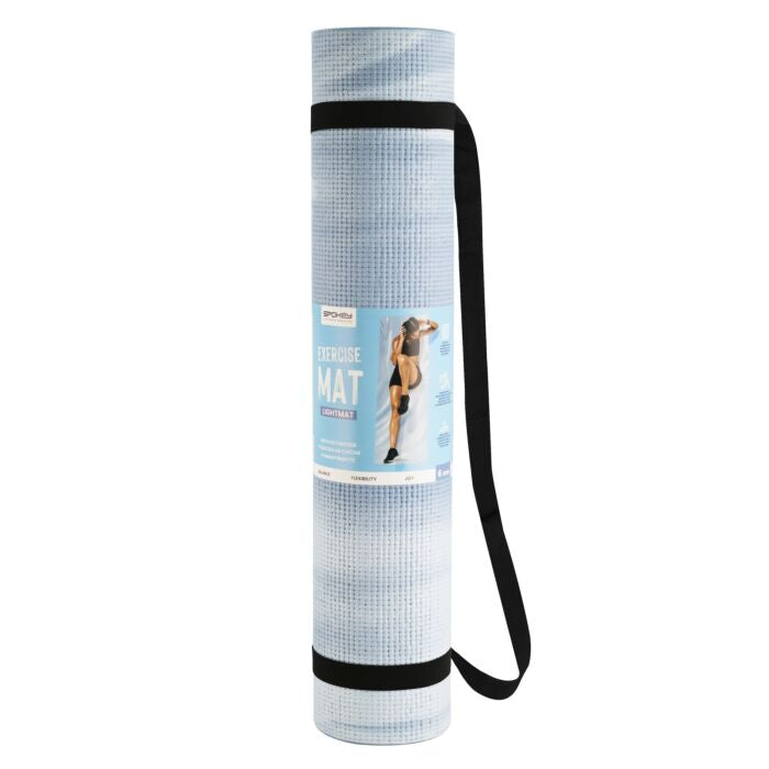 Spokey Bodenmatte – 61 × 160 cm, Hellblau, Dicke 0,6 cm