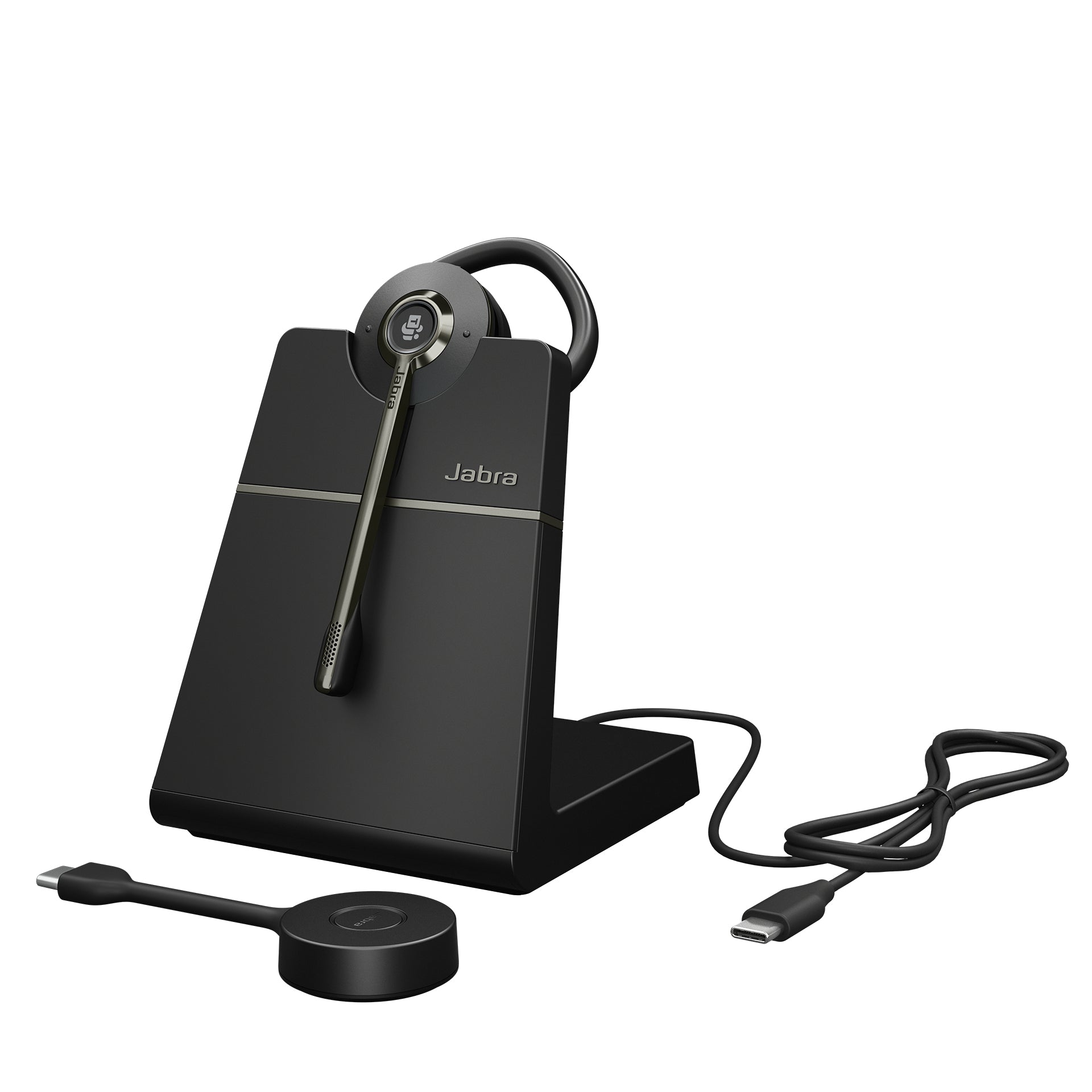 Jabra Engage 55 SE – Mono Headset – DECT, USB‑C, Boom-Mikrofon – schwarz – für Microsoft Teams – bis 9 h
