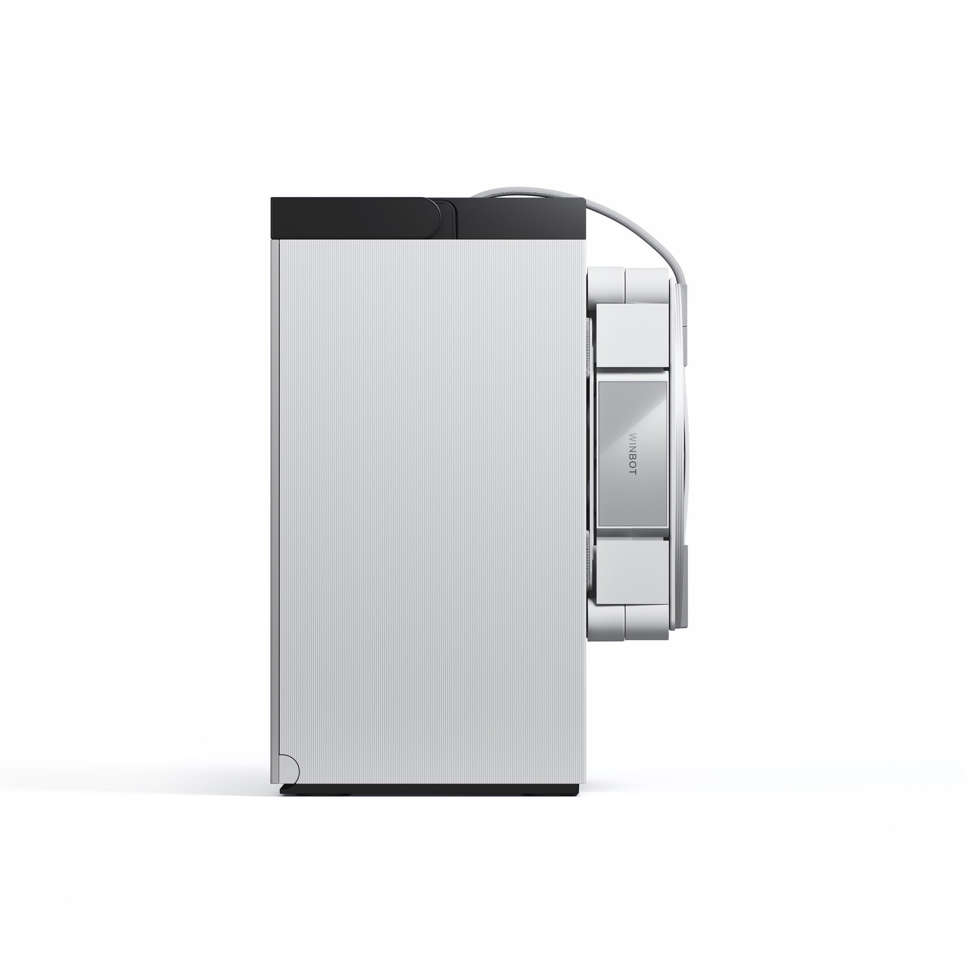 Ecovacs Reinigungsgerät WINBOT W3 OMNI – 110 min Betriebsdauer – Silber, Weiss – 27,0 × 27,0 × 7,6 cm