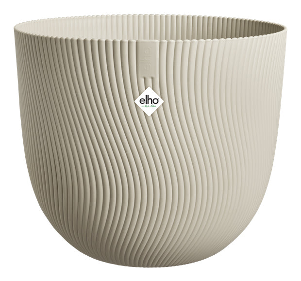 elho Schale – Kunststoff, beige – Ø 25 × 24,5 cm