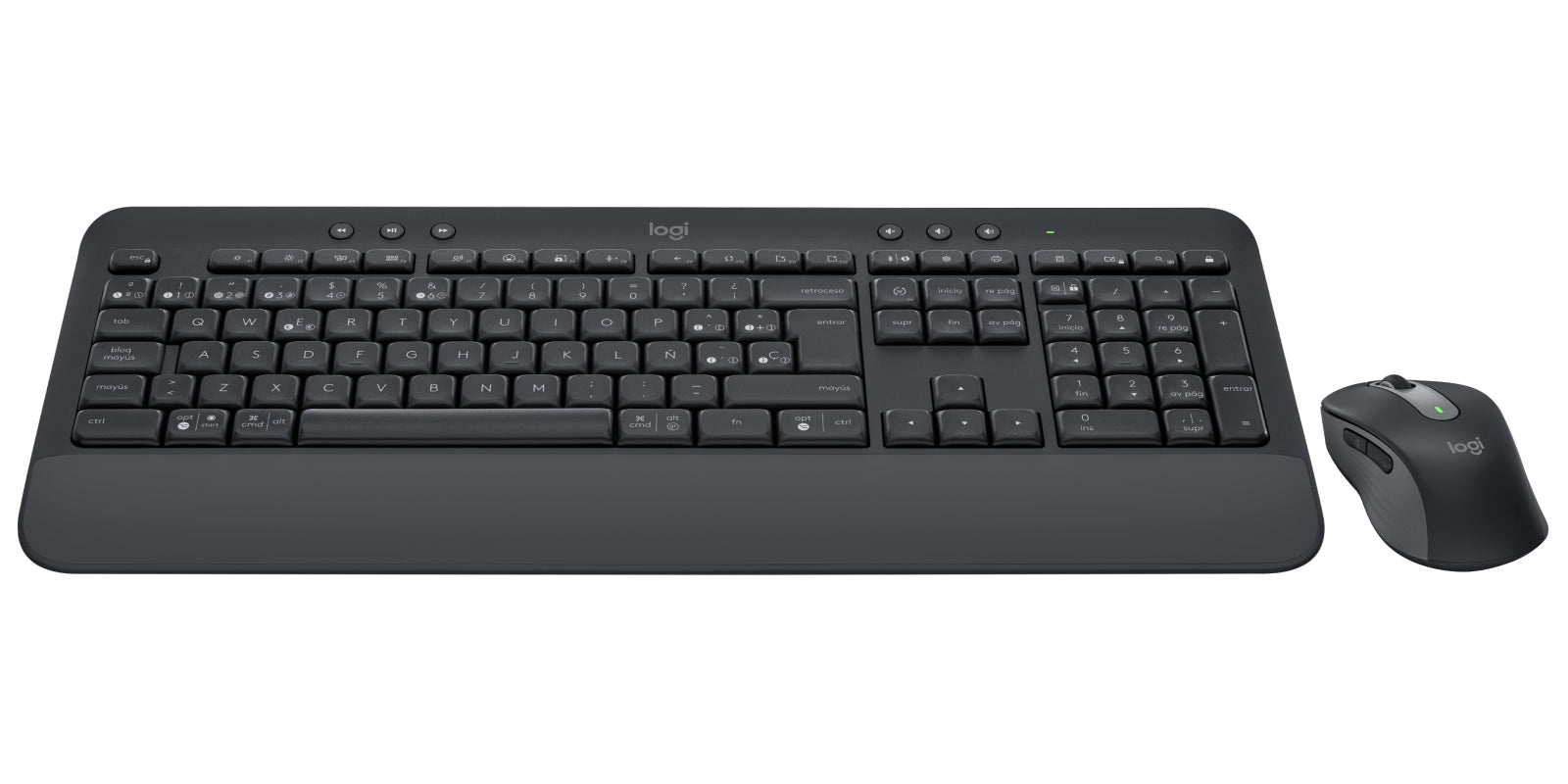 Logitech MK650 For Business – Tastatur, ES-Layout (ES), Graphit