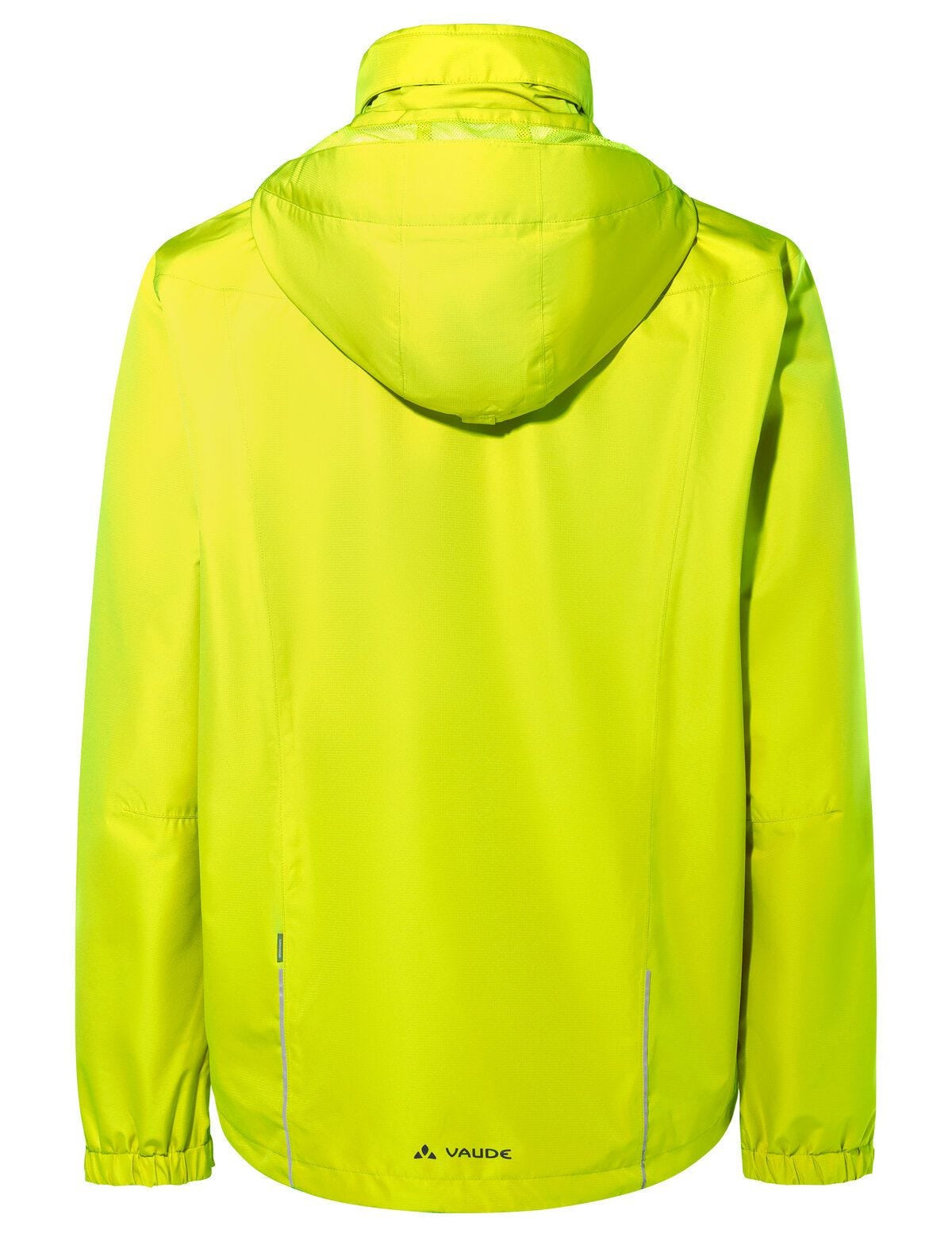 VAUDE Escape Bike Light Regenjacke – XXL – Gelb/Grün, Polyester, Wasserdicht, mit Kapuze