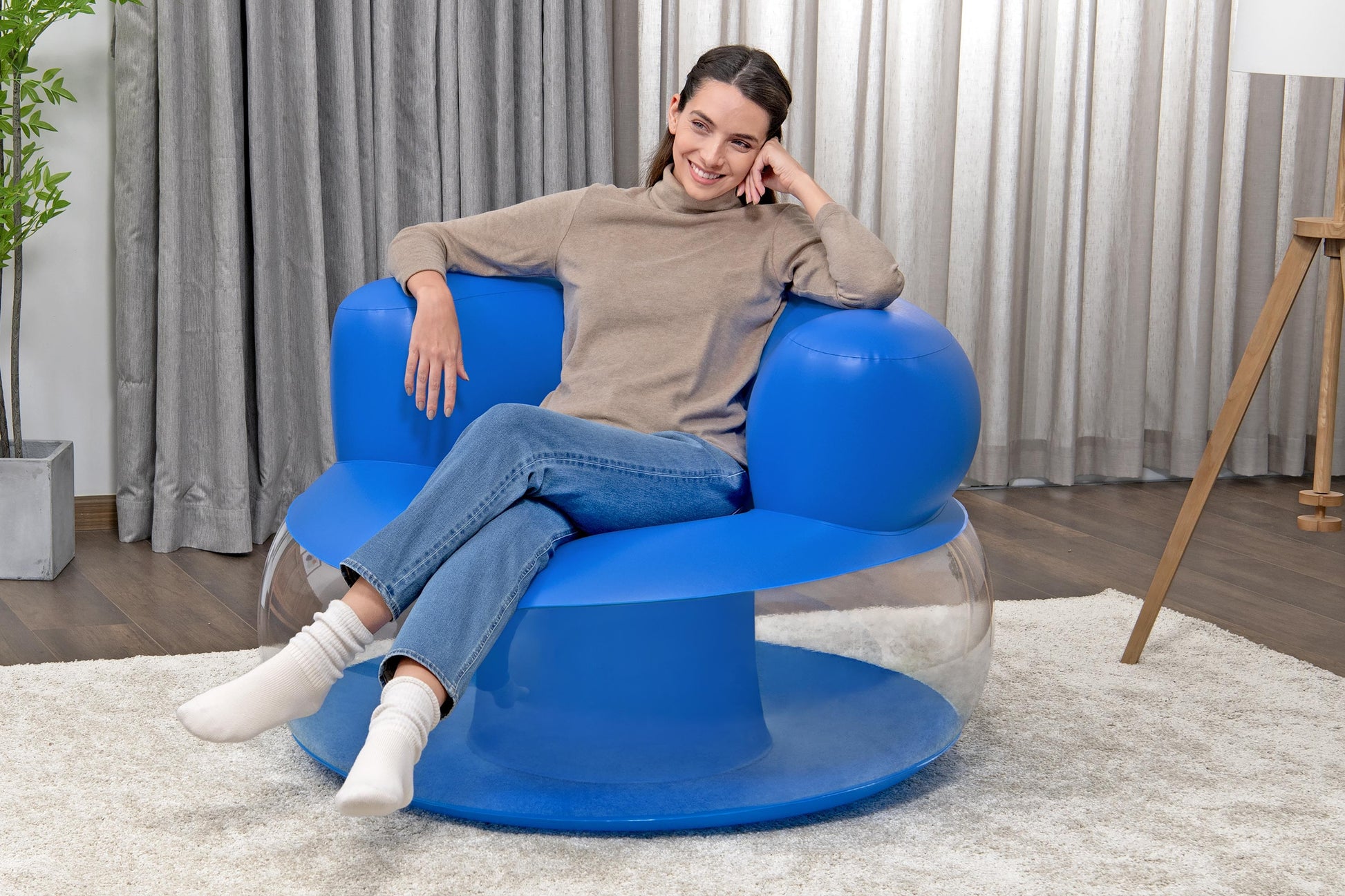 Bestway Sessel ModPod – 112 × 112 × 70 cm – PVC – mehrfarbig