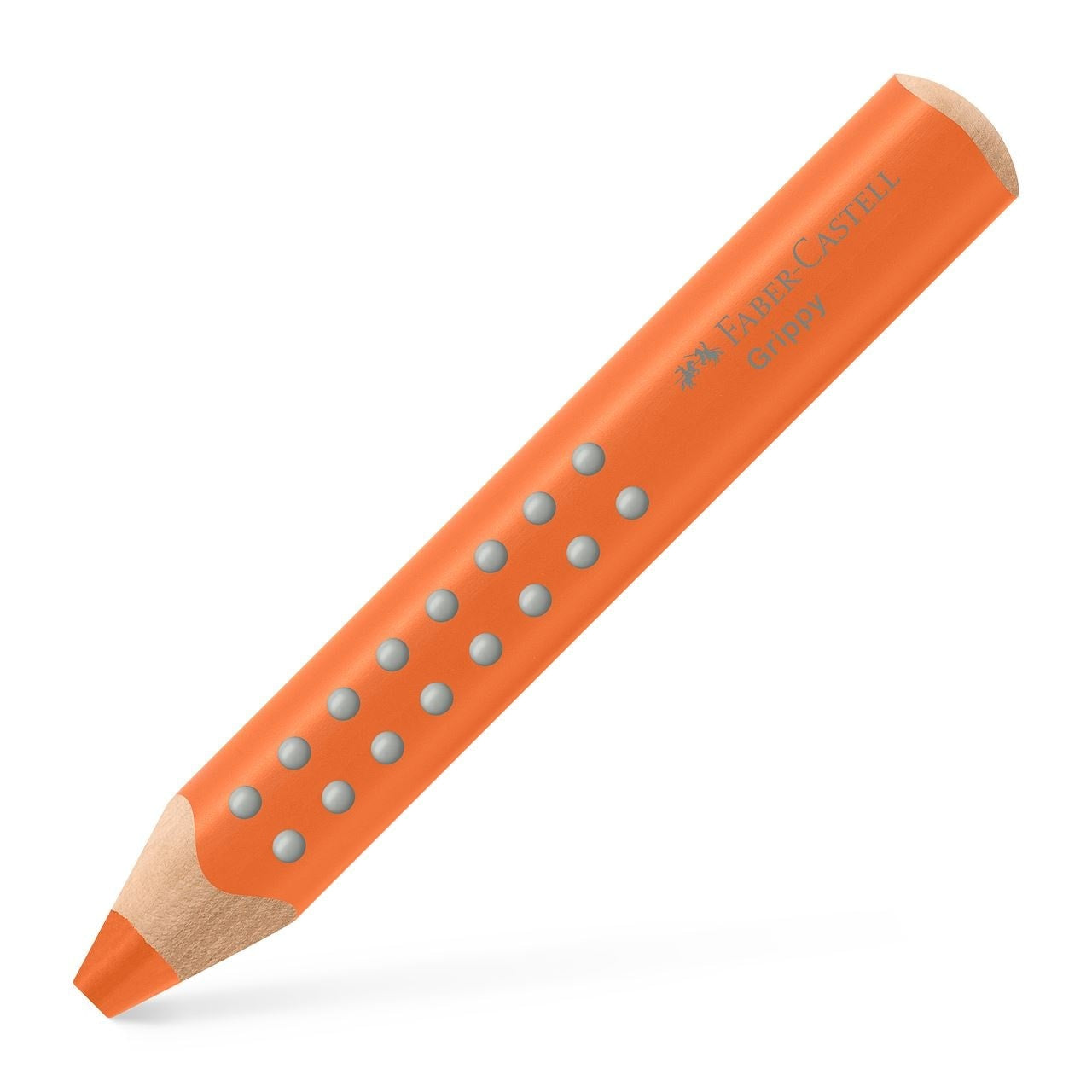 Faber-Castell Grippy Buntstifte – Aquarell, Jumbo, Dreikant, Einzelstift Karottenorange