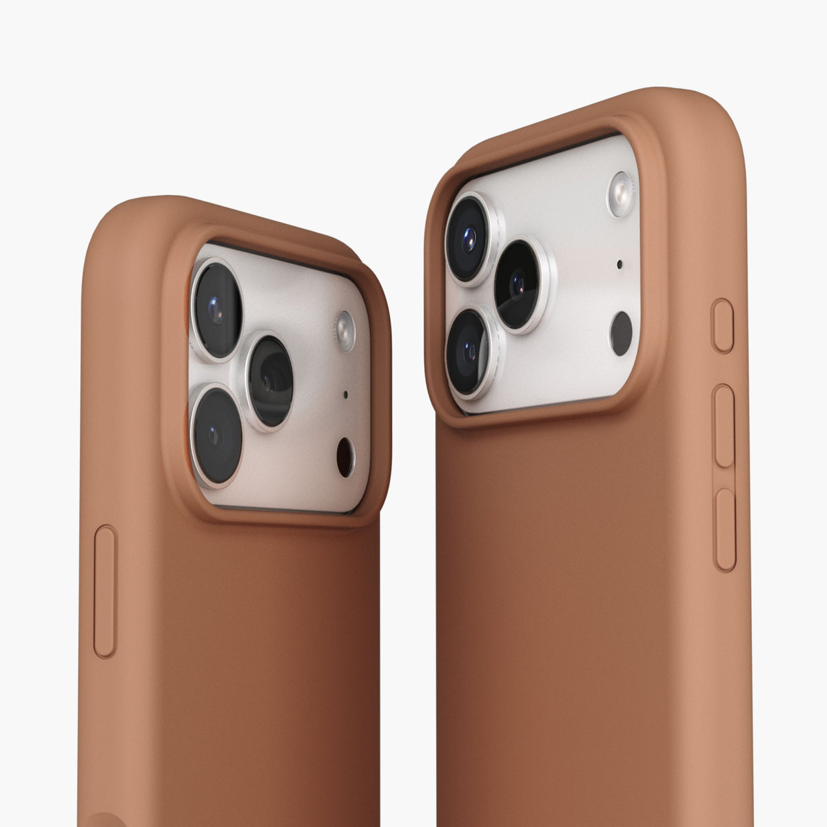 Vonmählen Backcover – für Apple iPhone 17 Pro Max – braun – Silikon – MagSafe-kompatibel