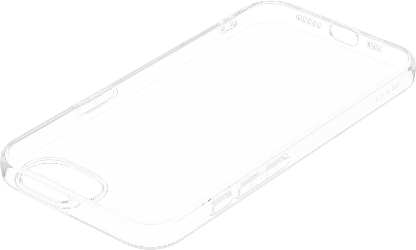 eSTUFF INFINITE Vienna Backcover – für Apple iPhone, TPU (recycelt), Transparent
