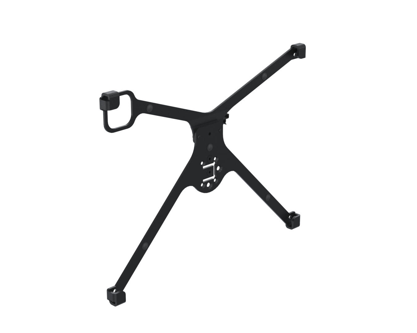 Ergonomic Solutions Tablet-Tischhalterung – für Apple iPad Pro 13" (M4), abschliessbar – Schwarz