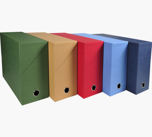 Exacompta Archivschachtel – für A4, B 250 × H 330 mm, mehrfarbig, Karton, 1 Stück