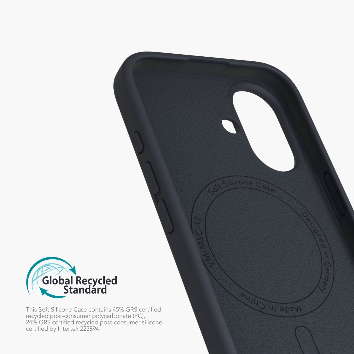 Vonmählen Backcover – für Apple iPhone 16 Plus – MagSafe, Silikon, Navy