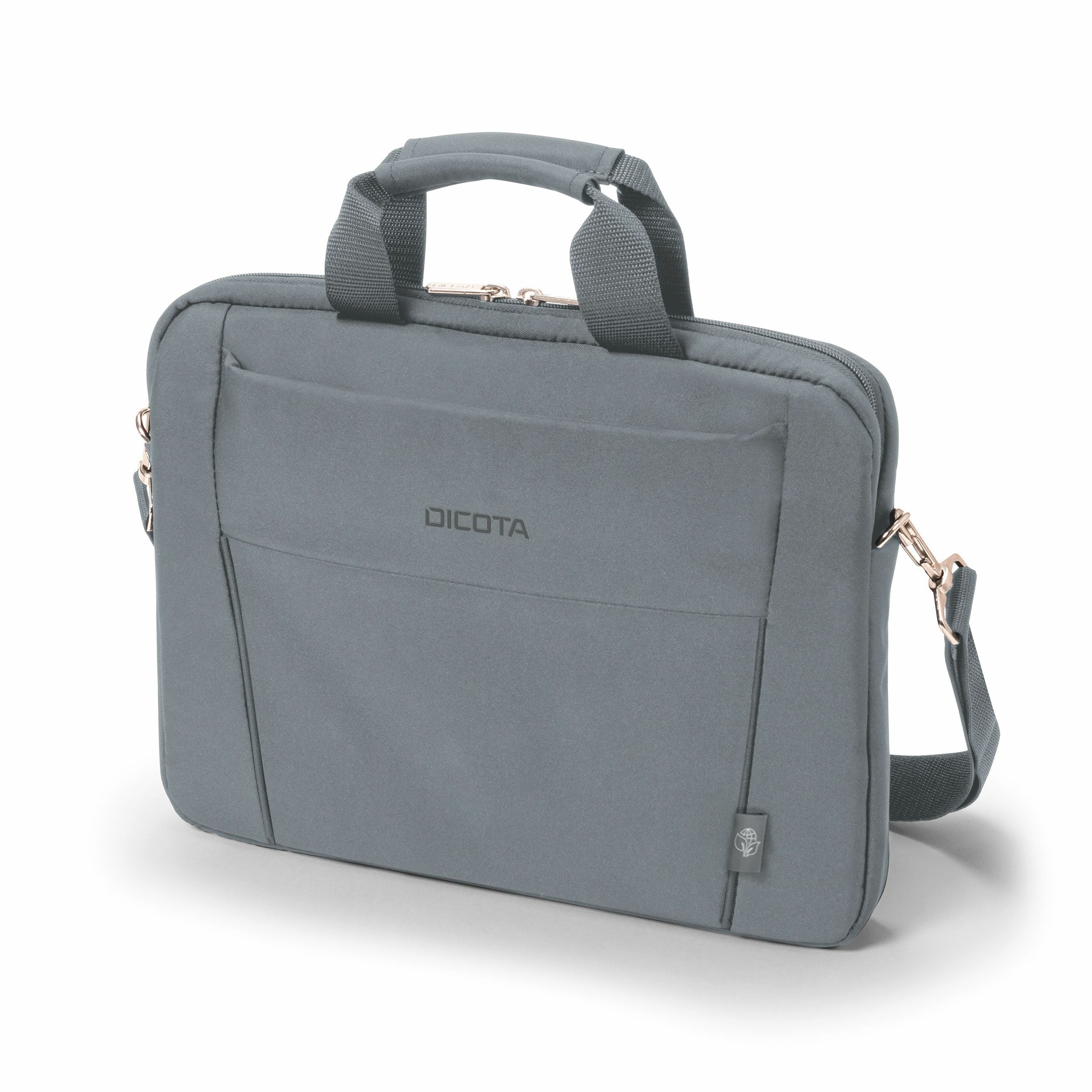 DICOTA Notebook-Tasche für bis 12,5" – aus recyceltem PET – Grau