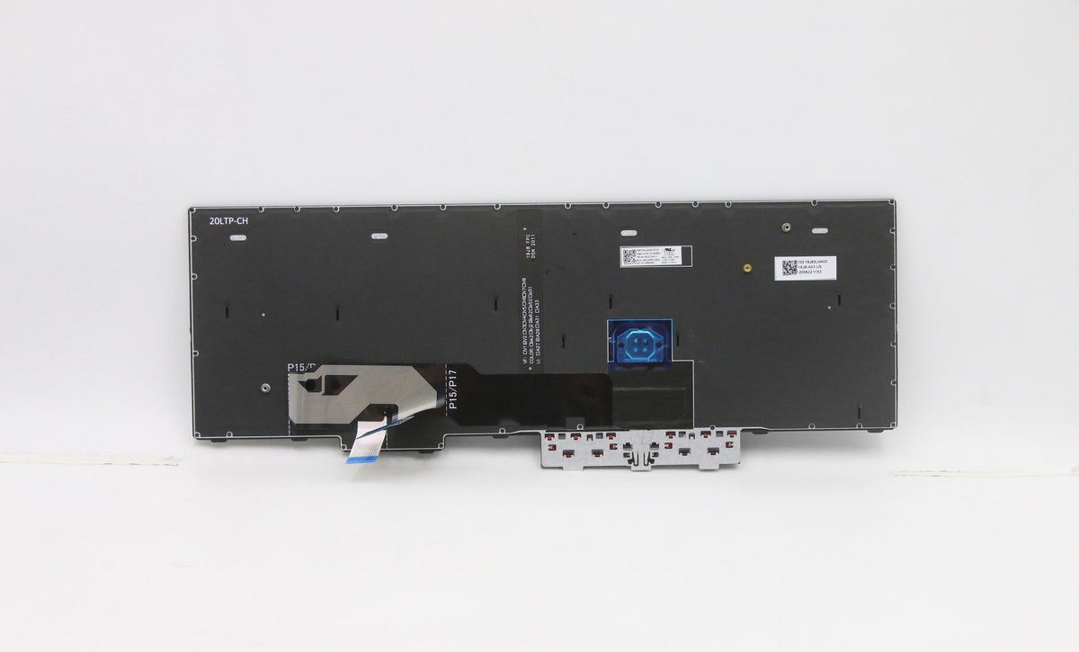 Lenovo Notebook-Ersatztastatur – Chinesisch (traditionell) – Schwarz – für ThinkPad P15 Gen 1 (20ST, 20SU)