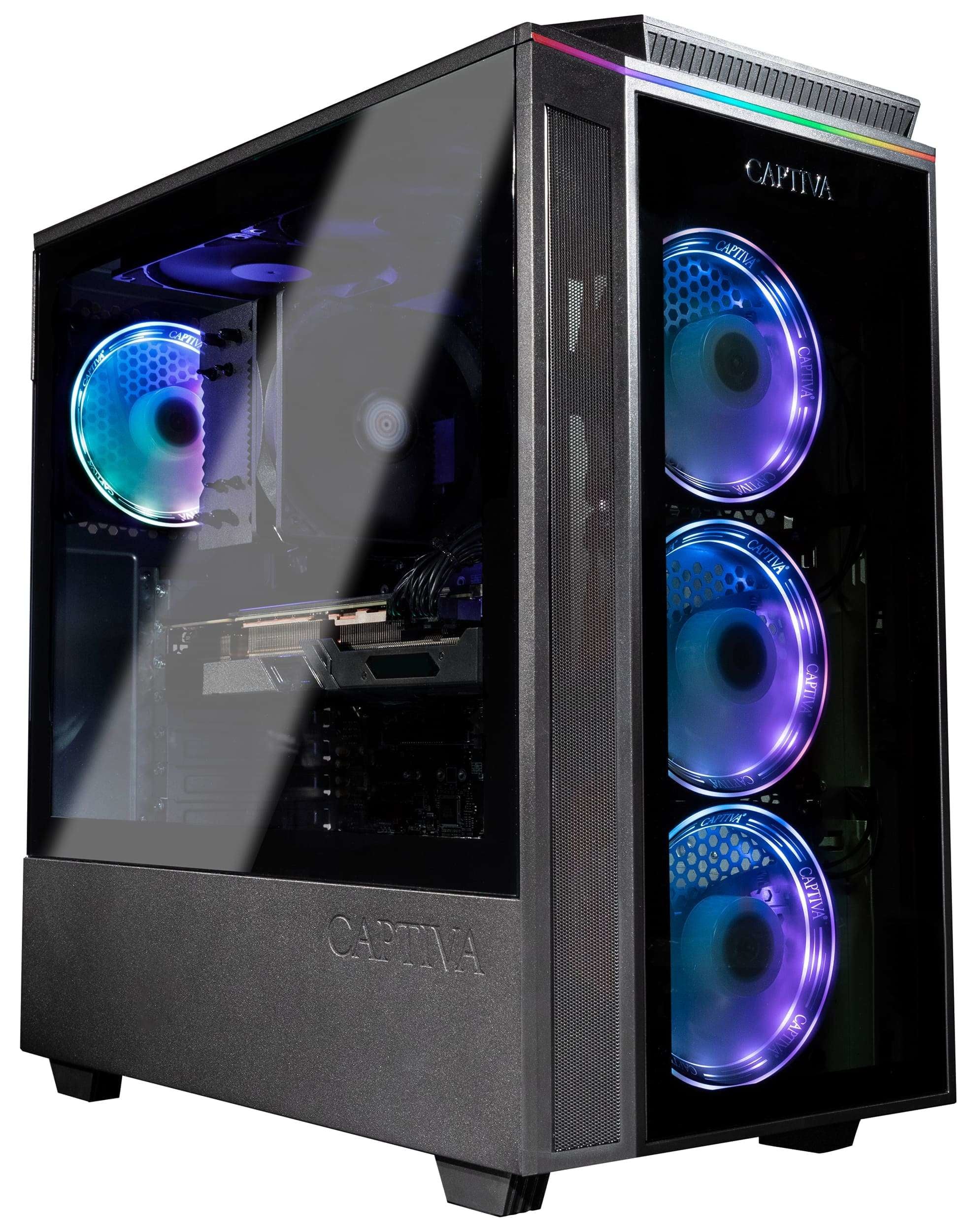 Captiva Tower – AMD Ryzen 7 7800X3D, 64 GB RAM, 2 TB SSD, NVIDIA GeForce RTX 5070 Ti 16 GB, Windows 11 Home