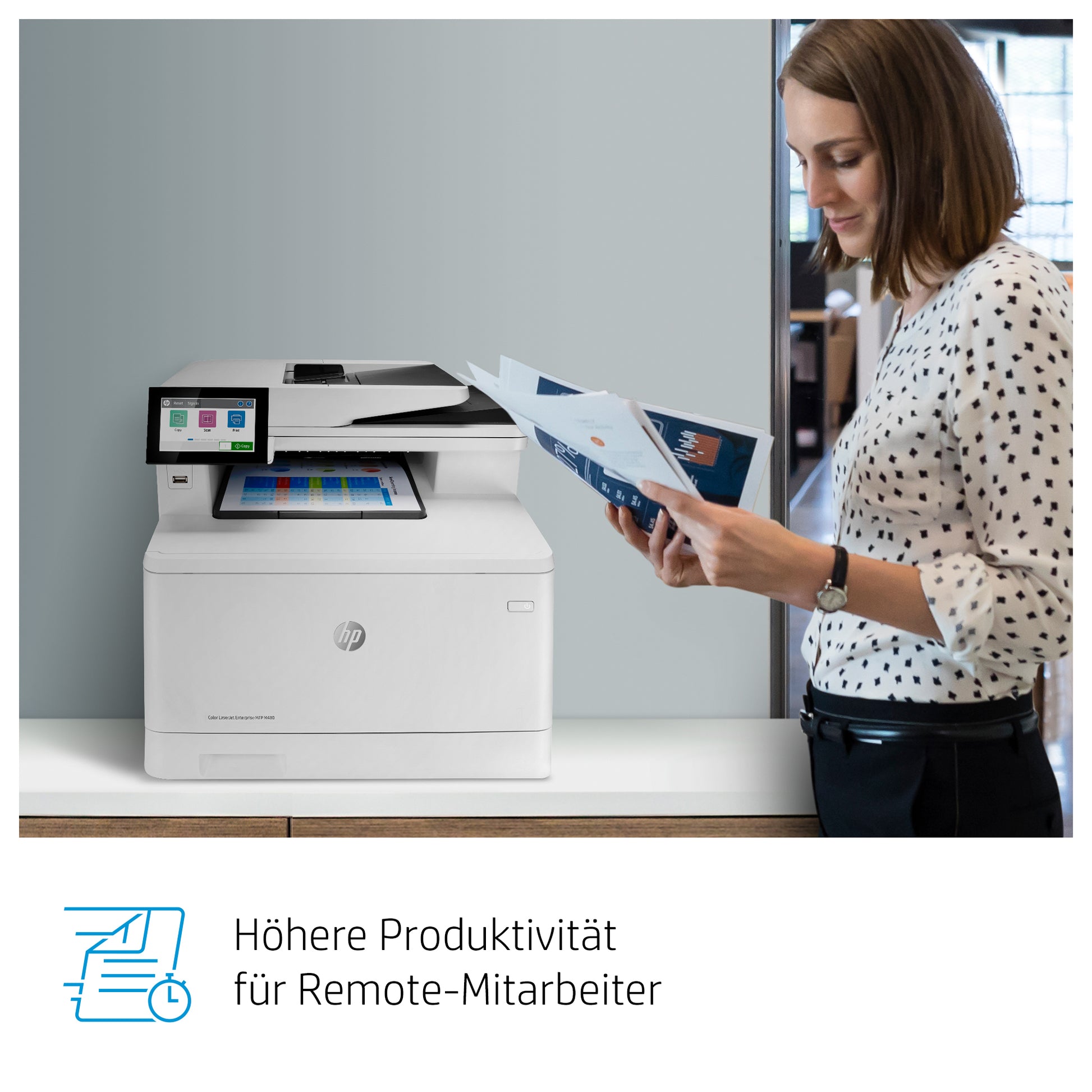 HP LASERJET ENT M480F – Farbiger Laser-MFP, 4-in-1