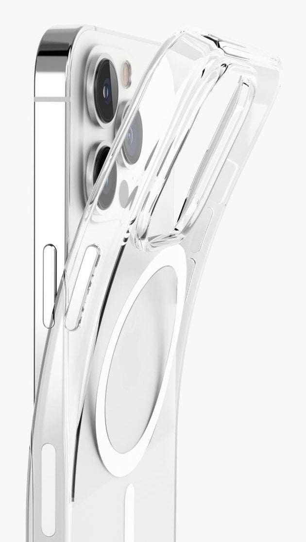 Vonmählen Backcover – für Apple iPhone 15 Pro Max – transparent – PC, MagSafe-kompatibel