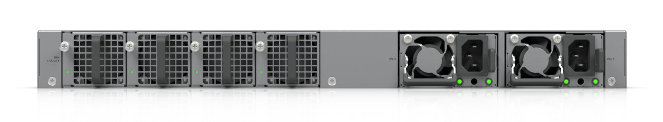 Ubiquiti ECS-48-PoE – Verwalteter L2/L3 Switch – 16× 2,5G + 32× 10G, 4× SFP28, PoE-Budget 2150 W, 19"