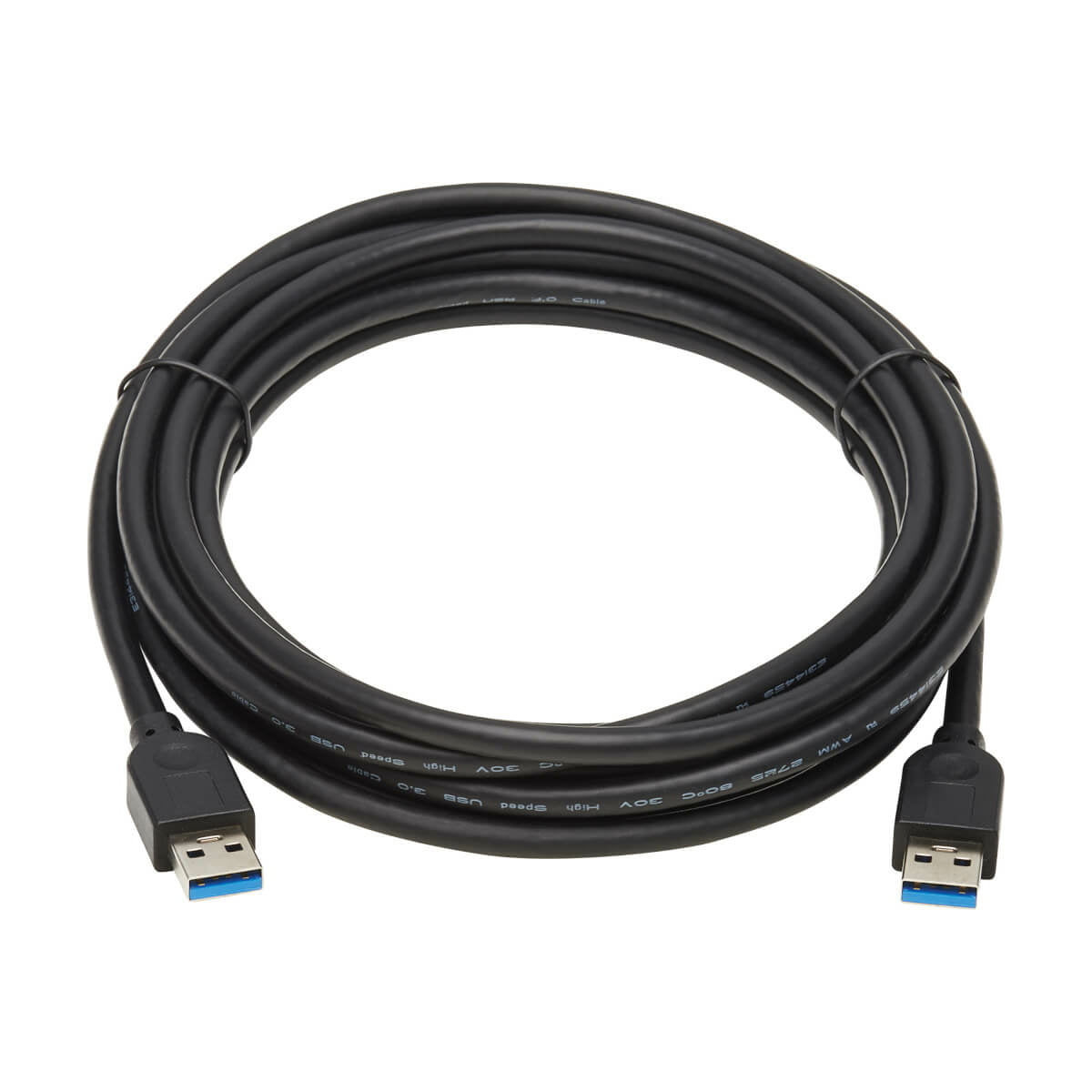 Tripp Lite USB-A auf USB-A Kabel – USB 3.2 Gen 1 (5 Gbit/s) – 4,6 m – Schwarz