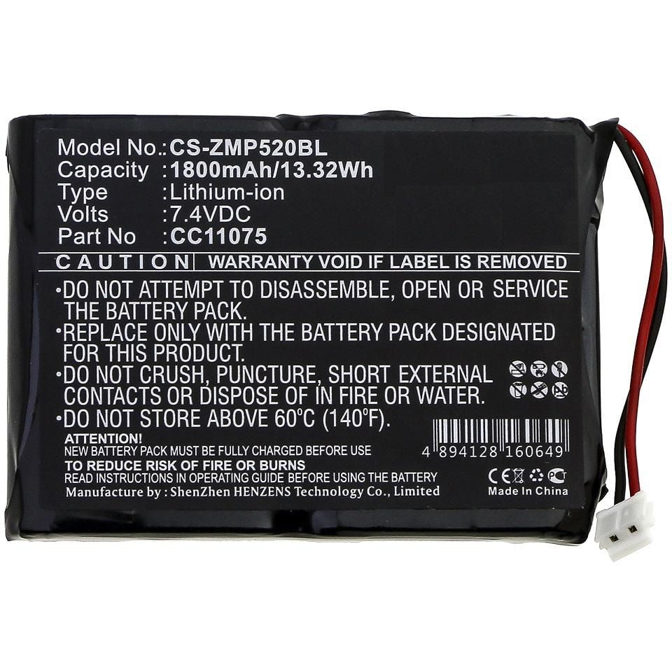 CoreParts Akku 1800 mAh 7,4 V – für Monarch MP5020