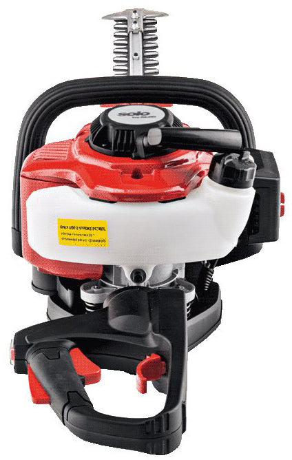 AL-KO 163-55 Comfort – Heckenschere 55 cm, Benzin, 680 W, Rot