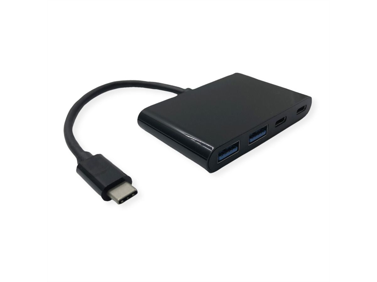 VALUE USB-Hub – USB-C, 2× USB-A, 2× USB-C