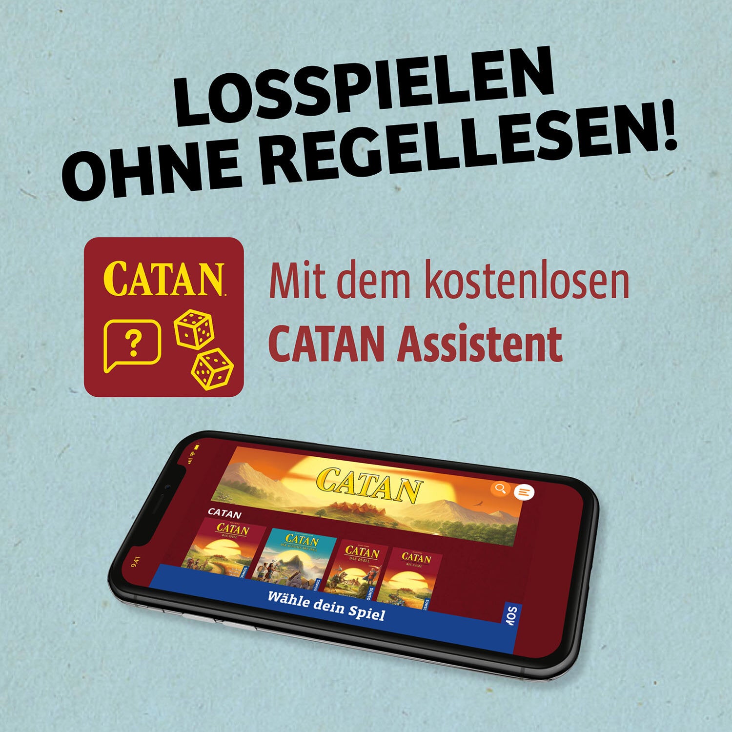Kosmos Catan – Der Aufstieg der Inka – Strategiespiel, 3–4 Spieler, ab 12 Jahren, 90 Min., DE