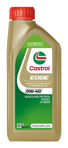 Castrol EDGE Motoröl 0W-40 C3 – für Personenwagen (Diesel, Benzin & Hybrid) – 1 l