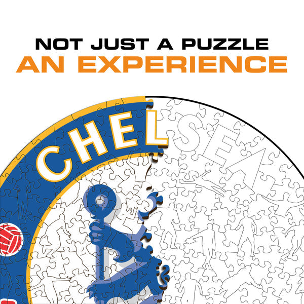 Iconic Puzzles Chelsea FC - Logo – Logikspiel, ab 10 Jahren, 180 Min