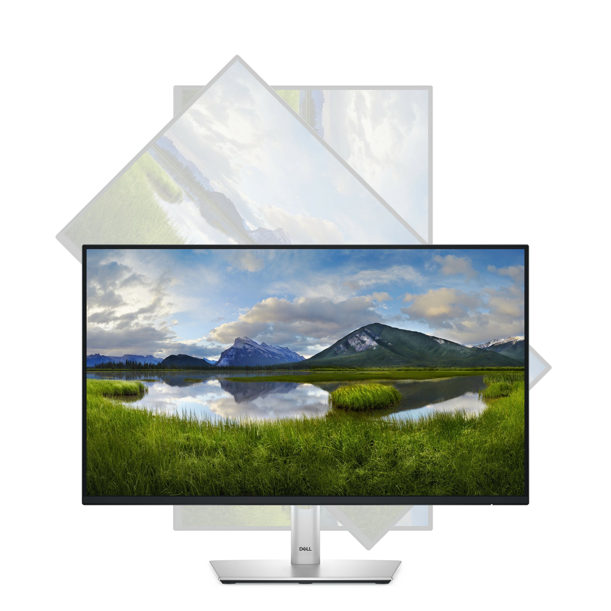 DELL Monitor, 24", 1920 × 1080 (Full HD), IPS