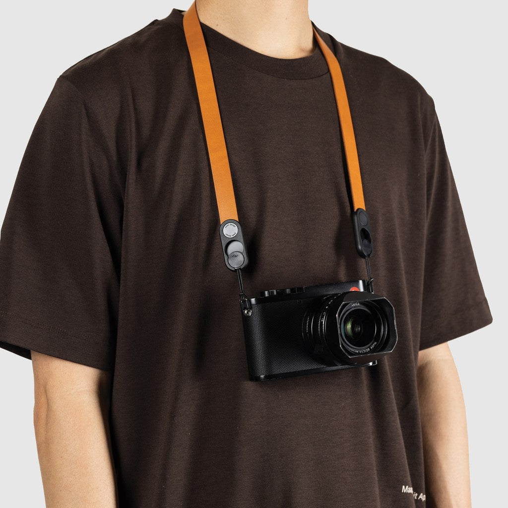 Peak Design Kameragurt – Leder, Bernstein, 78,5 cm – für Digitalkameras