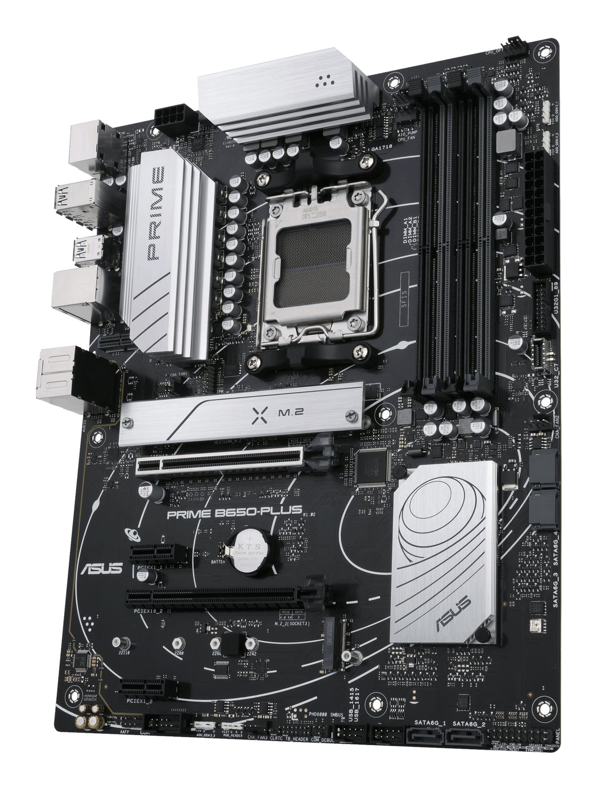 ASUS PRIME B650-PLUS-CSM – Mainboard – Sockel AM5, AMD B650, ATX, DDR5