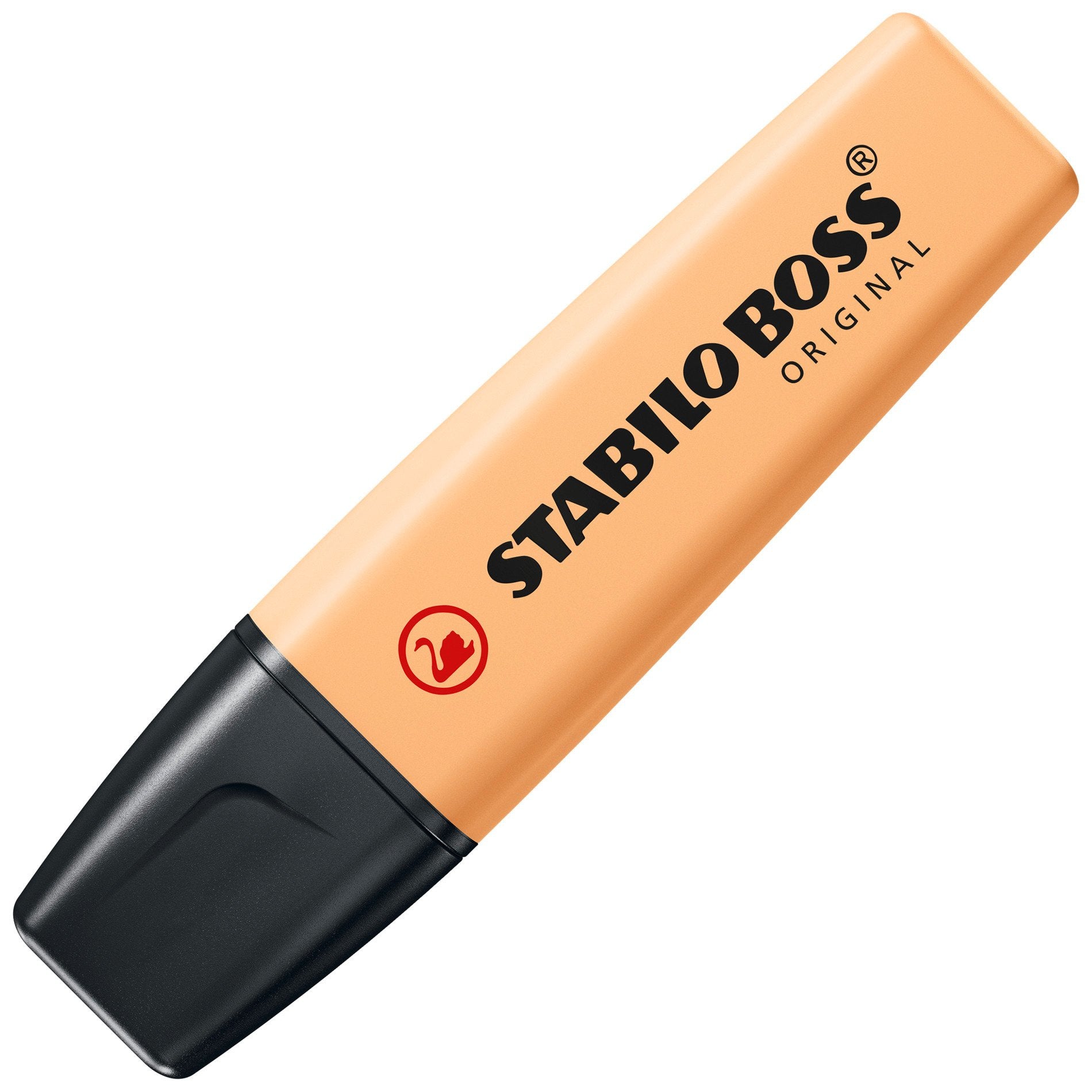 STABILO BOSS Original Textmarker Sanftes Orange – Keilspitze, 2–5 mm